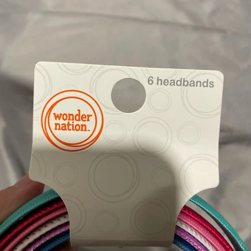 Wonder Nation Vibrant Hair Accessories Set for Kids